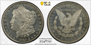 1890 $1 MS61PL