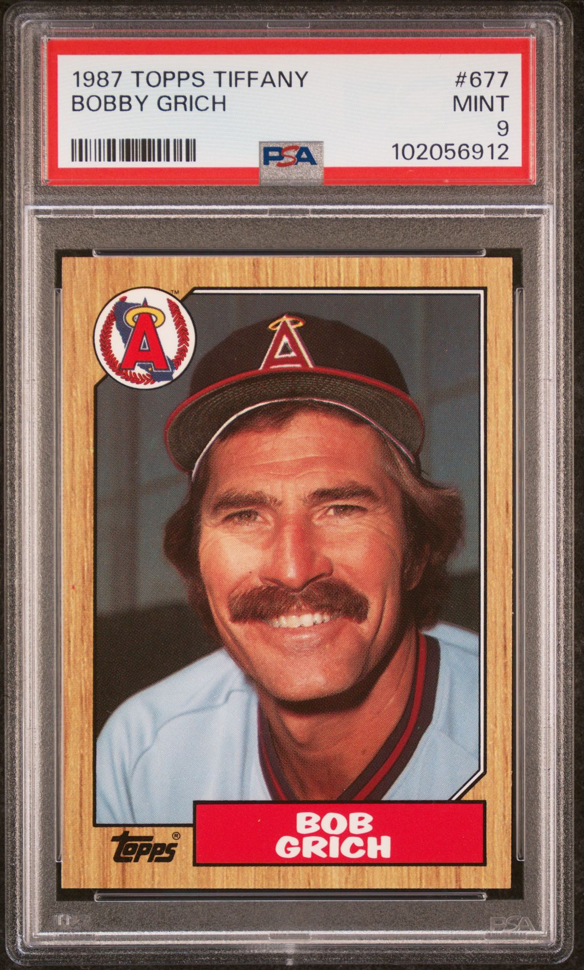 1987 Topps TOPPS TIFFANY #677 Bobby Grich front