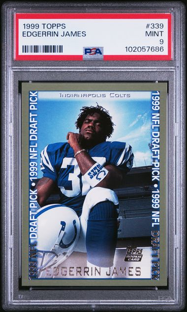 1999 Topps #339 Edgerrin James front