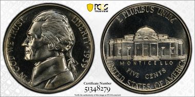 1939 5C Reverse of 1940 PR67