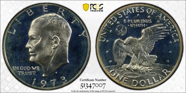 1973-S $1 Silver PR66CAM