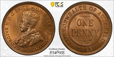 1911 (L) 1D KM-23 MS65RD