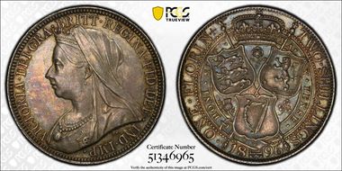 1896 Florin S-3939 MS62