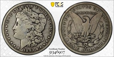 1893-S $1 F12