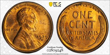 1929-S 1C MS66RD