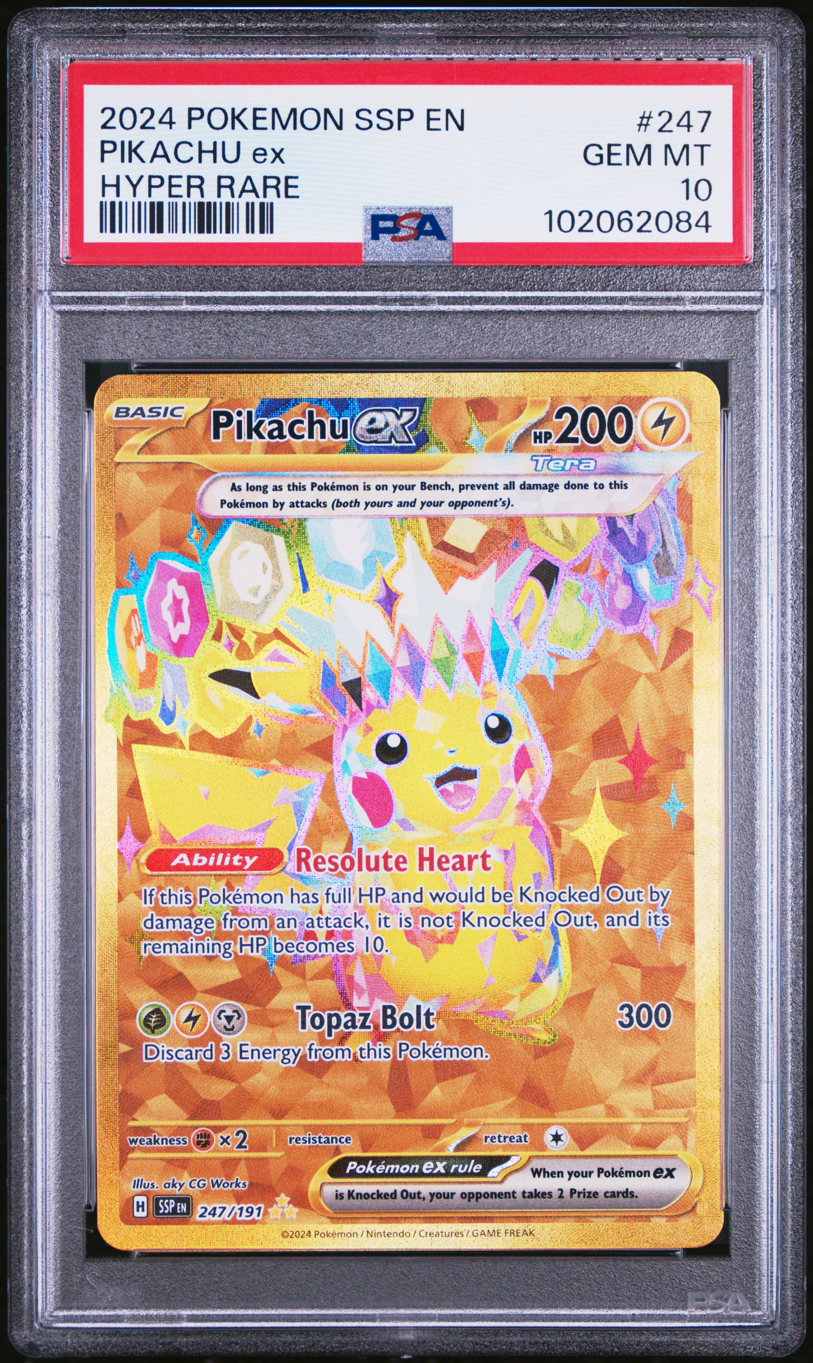 Pikachu ex #247