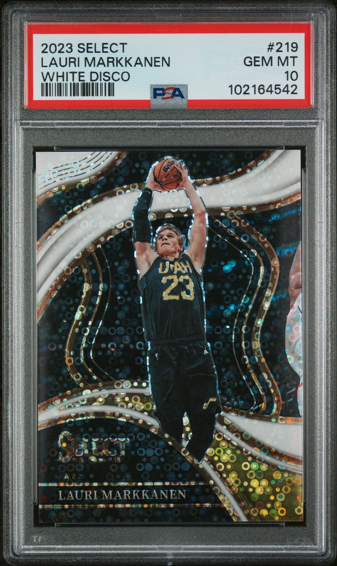 2023 Panini PANINI SELECT White #219 Lauri Markkanen front