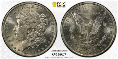 1883-O $1 MS64