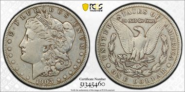 1903-S $1 VF35