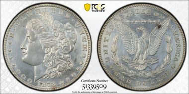 1878 7TF $1 Reverse of 1878 N1