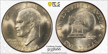 1976-D $1 Type 2 MS65