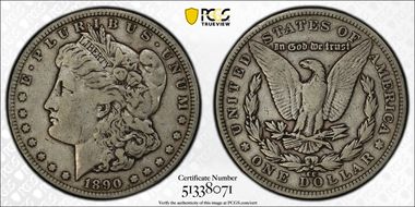 1890-CC $1 XF40