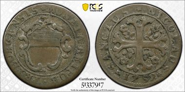 1752 2 Kr VF35