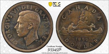 1950 S$1 Arnprior MS64