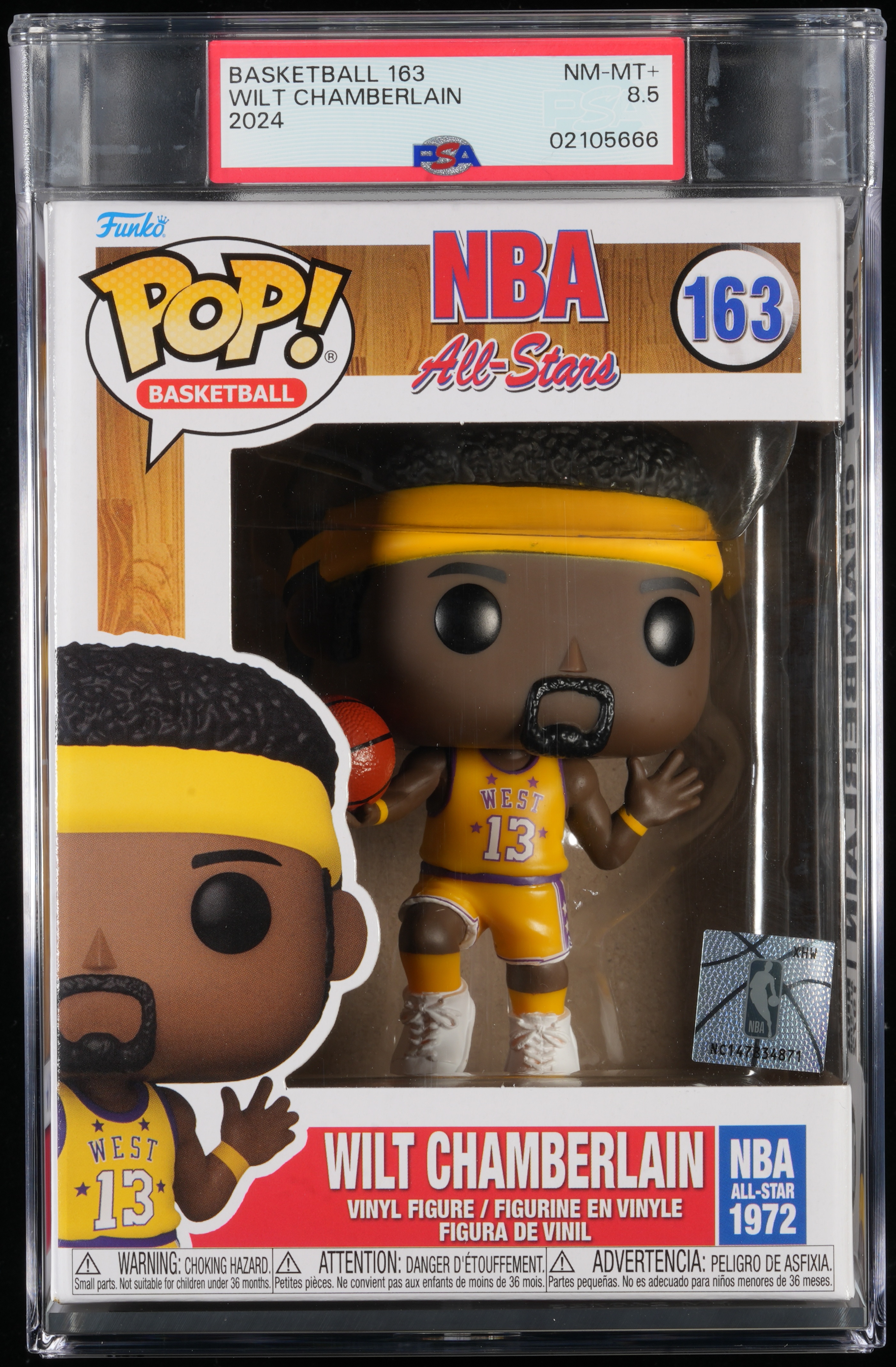 Basketball 163 Wilt Chamberlain 2023