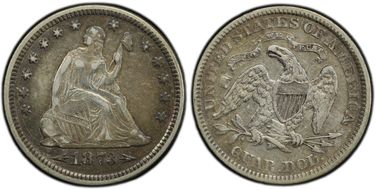 1873 25C Arrows XF40