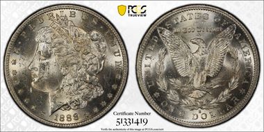 1888-S $1 MS63