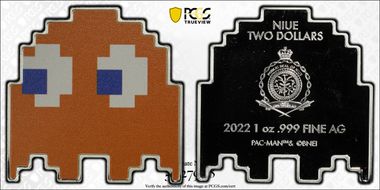 2022 $2 Clyde Pac-Man Colorized PR69DCAM