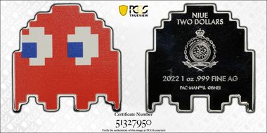 2022 $2 Blinky Pac-Man Colorized PR69DCAM