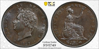 1827 1/2D S-3824 MS61BN