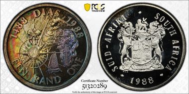 1988 Rand Bartolomeu Dias PR68DCAM