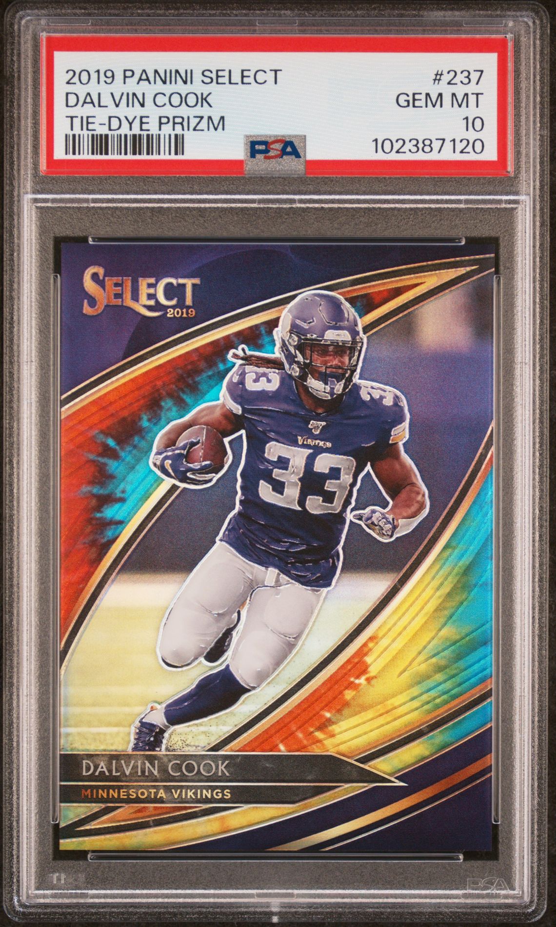 2019 Panini Panini Select #237 Dalvin Cook front