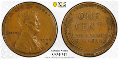 1909-S VDB 1C XF40BN