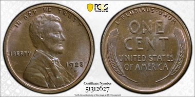 1923-S 1C MS64BN