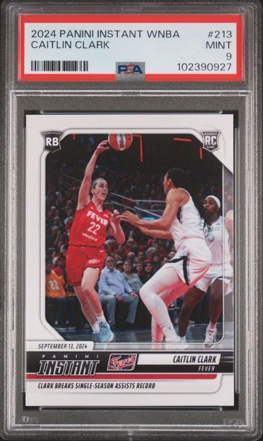 2024 Panini Instant Wnba Caitlin Clark #213 Mint 9 front