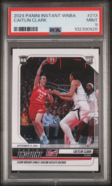 2024 Panini Instant Wnba Caitlin Clark #213 Mint 9 front