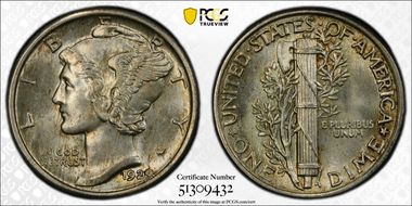 1929 10C MS64FB