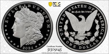2024-S $1 Morgan Dollar First Strike PR70DCAM