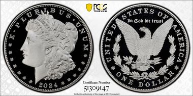 2024-S $1 Morgan Dollar First Strike PR70DCAM