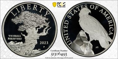 2023-P Medal American Liberty First Strike PR69DCAM