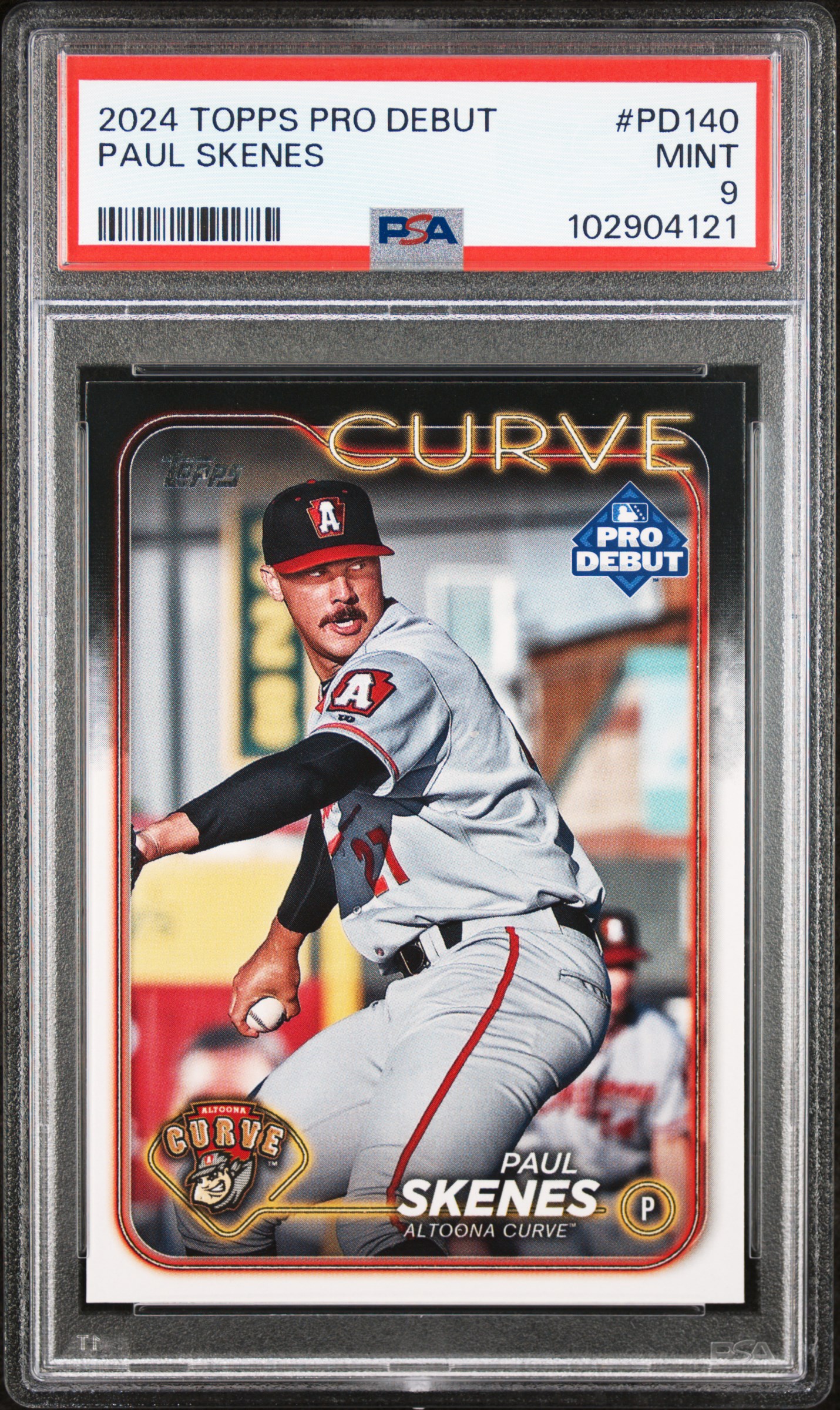 2024 Topps Pro Debut Paul Skenes #Pd140 Mint 9 front