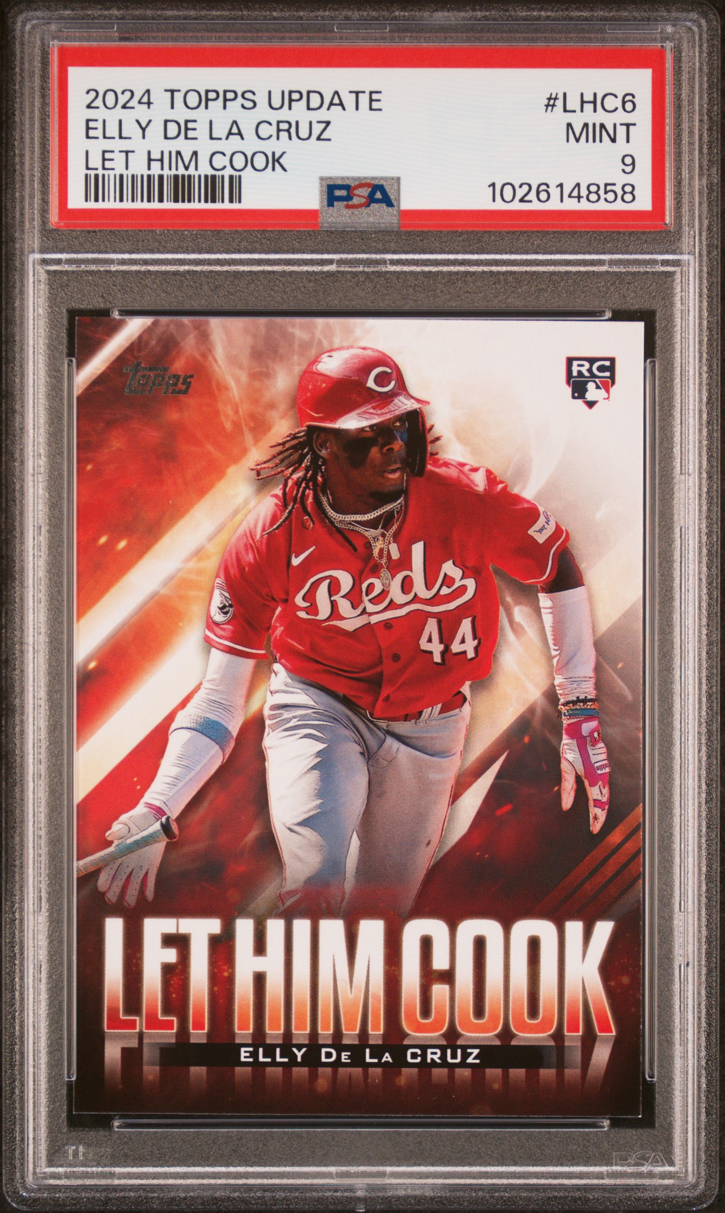 2024 Topps Update Let Him Cook Elly De La Cruz #Lhc6 Mint 9 front