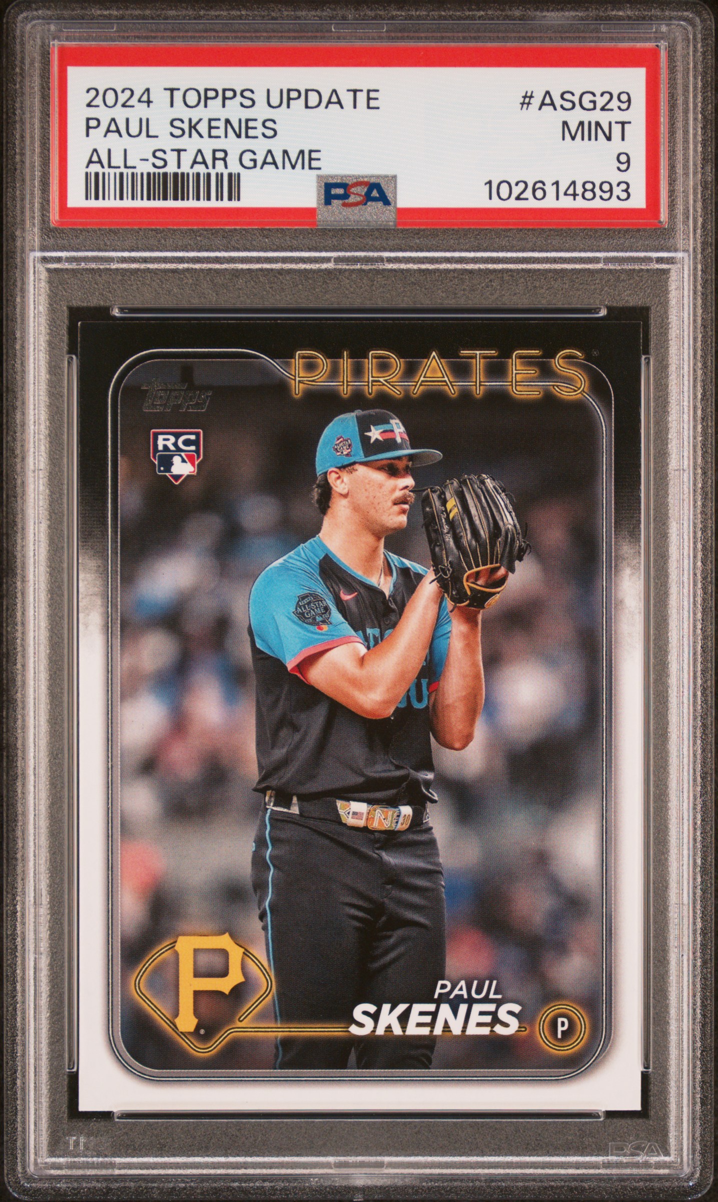 2024 Topps Update 2024 All-Star Game Paul Skenes #Asg29 Mint 9 front