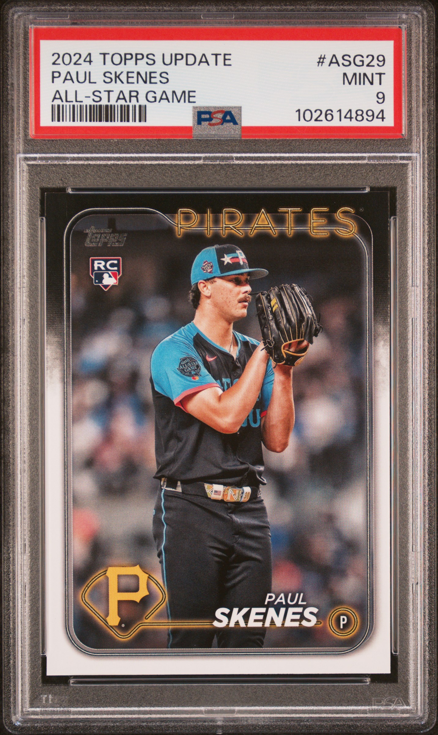2024 Topps Update 2024 All-Star Game Paul Skenes #Asg29 Mint 9 front