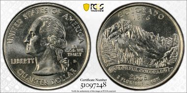 2006-D 25C Colorado MS62