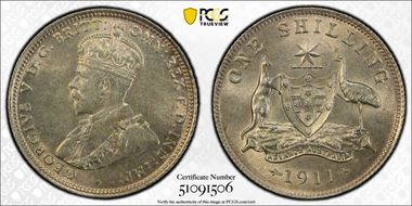 1911 Shil KM-26  Ag AU58