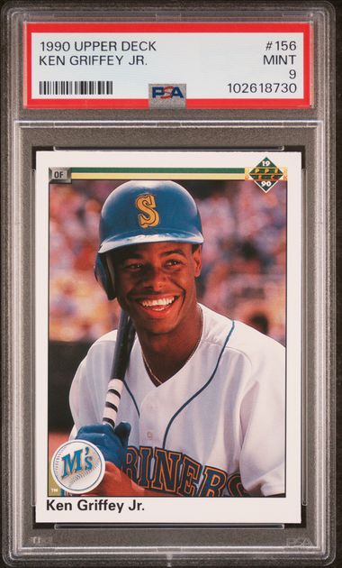 1990 Upper Deck Ken Griffey Jr. #156 Mint 9 front