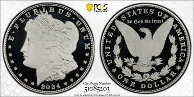2024-S $1 Morgan Dollar PR70DCAM