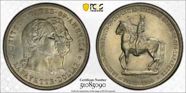 1900 $1 Lafayette MS62