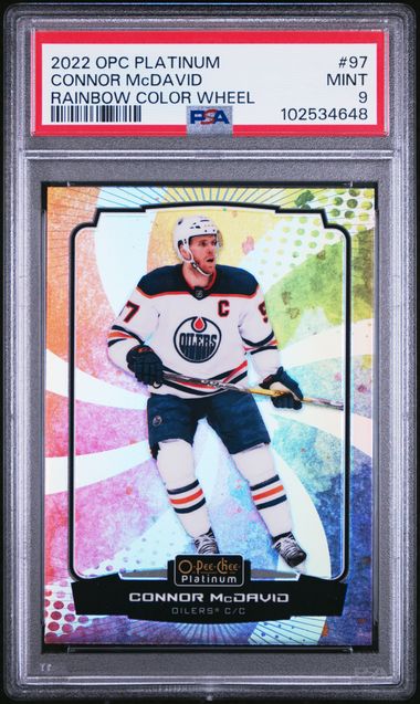 2022 Upper Deck O-Pee-Chee Platinum #97 Connor McDavid front