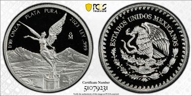 2023-Mo 1/10 oz Libertad Ag PR70DCAM