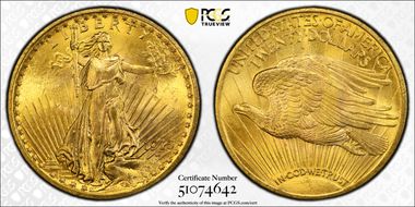 1915 $20 MS65
