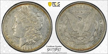 1893 $1 XF45