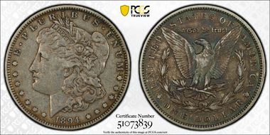 1894 $1 VF35