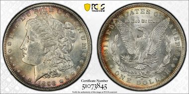 1896-O $1 MS62
