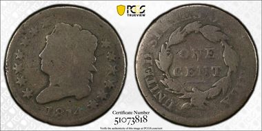 1814 1C Plain 4 AG3BN